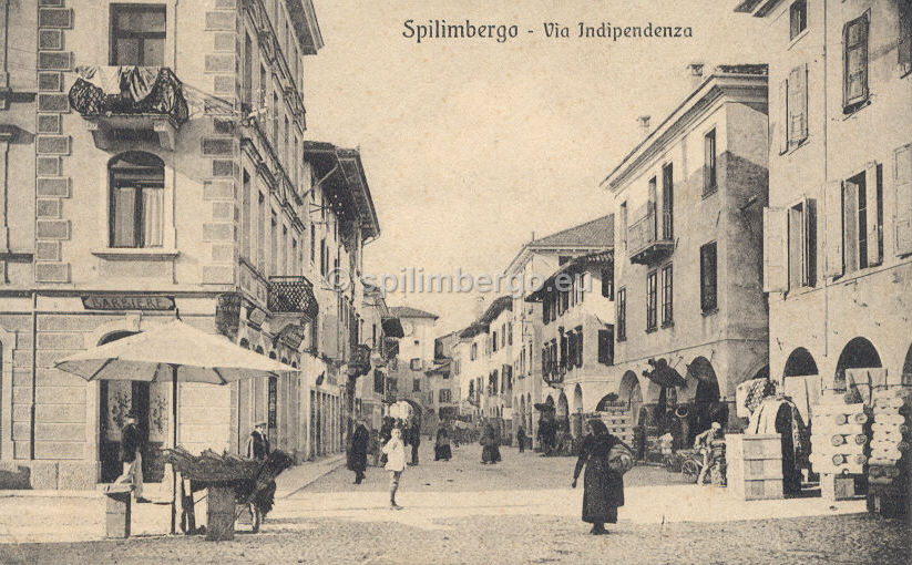 Spilimbergo via Indipendenza 1912